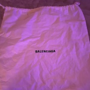 Balenciaga dust bag
